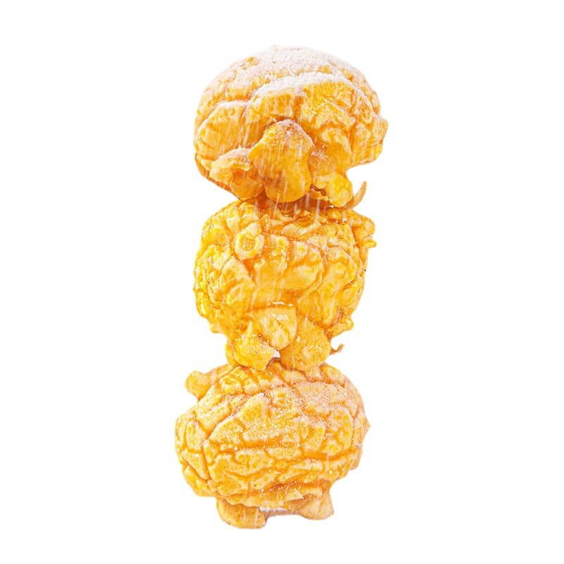 Popcorn open bag ready-to-eat popcorn ball caramel cream casual snack wholesale children 5