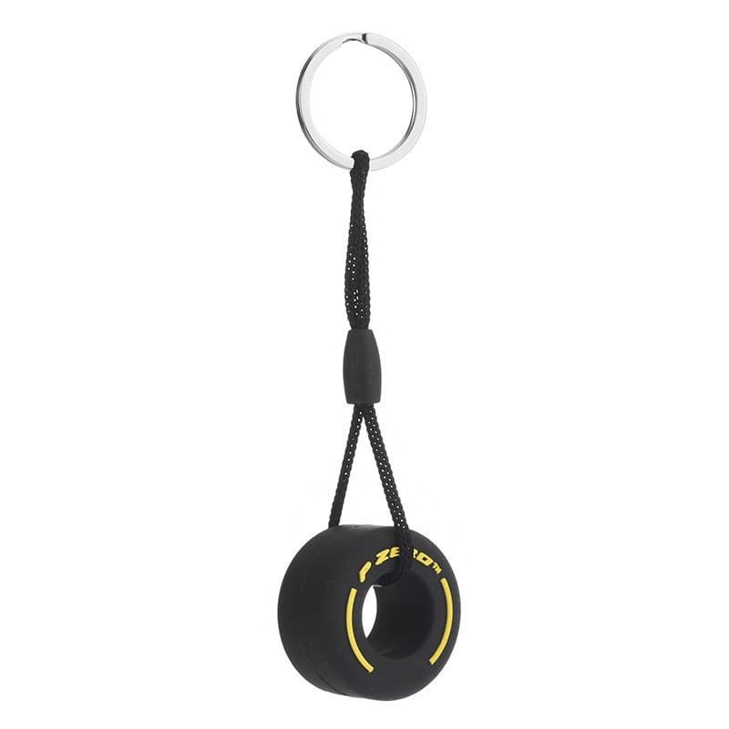 (Cross-border trading), tires PVC from soft rubber, keychain with accessories, Birthday gift 5