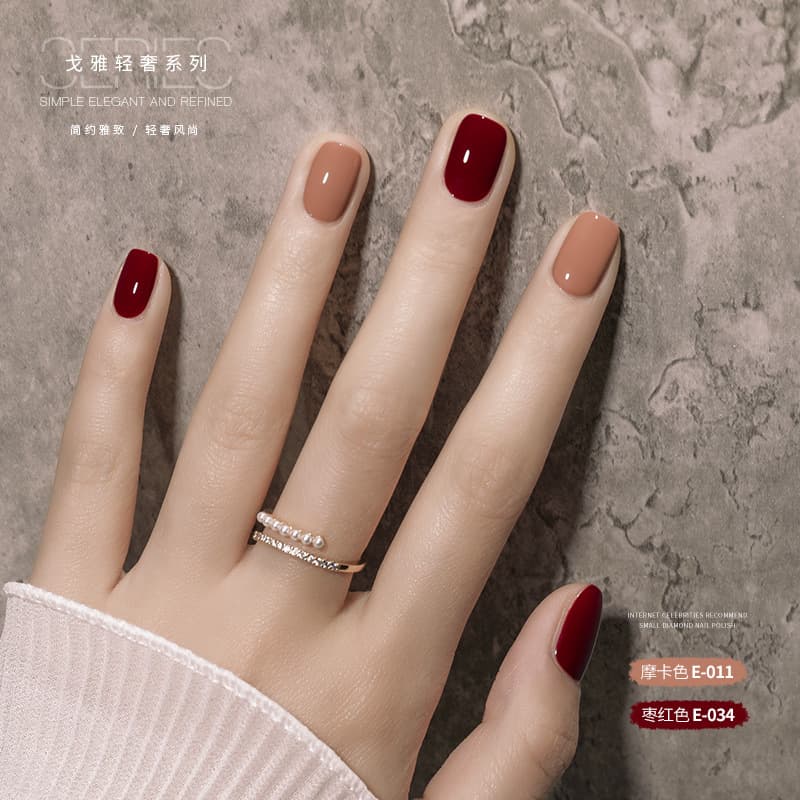 Nail Polish Gel - Pure Colors, Salon Grade 4