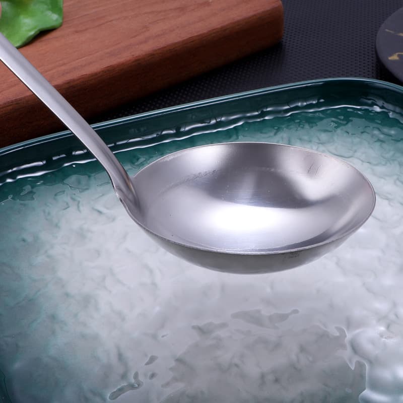 201 stainless steel soup soup shell shell leakage hot pot spoon spoon filtering spoon kitchen cooking utensils thicker 4