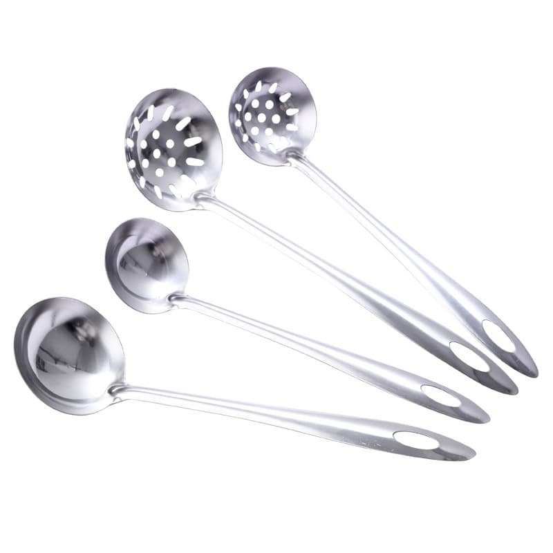 201 stainless steel soup soup shell shell leakage hot pot spoon spoon filtering spoon kitchen cooking utensils thicker 5
