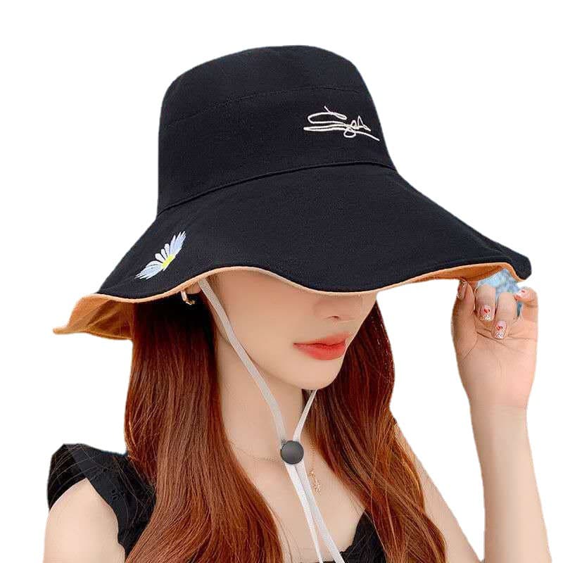 Summer beach travel hat solar-powered, sun protection, Korean style 5