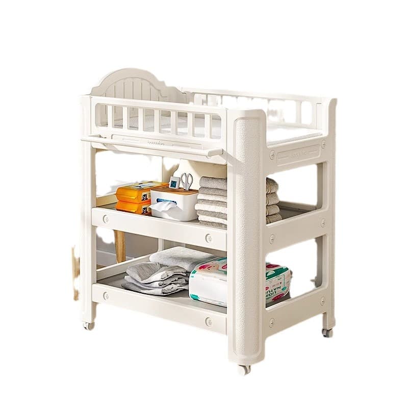 Children's diaper table, crib for new born 5