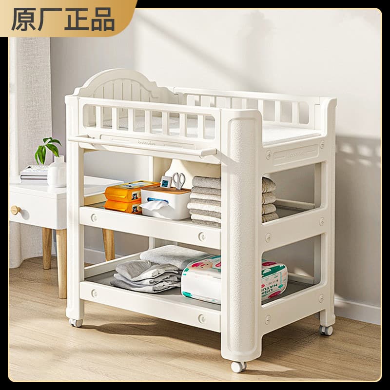 Children's diaper table, crib for new born 1