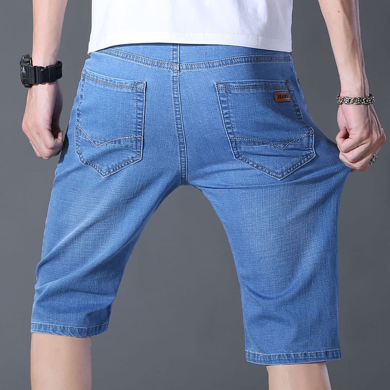Summer thin trousers, denim skirt, shorts, loose straight fit, slim fit 2