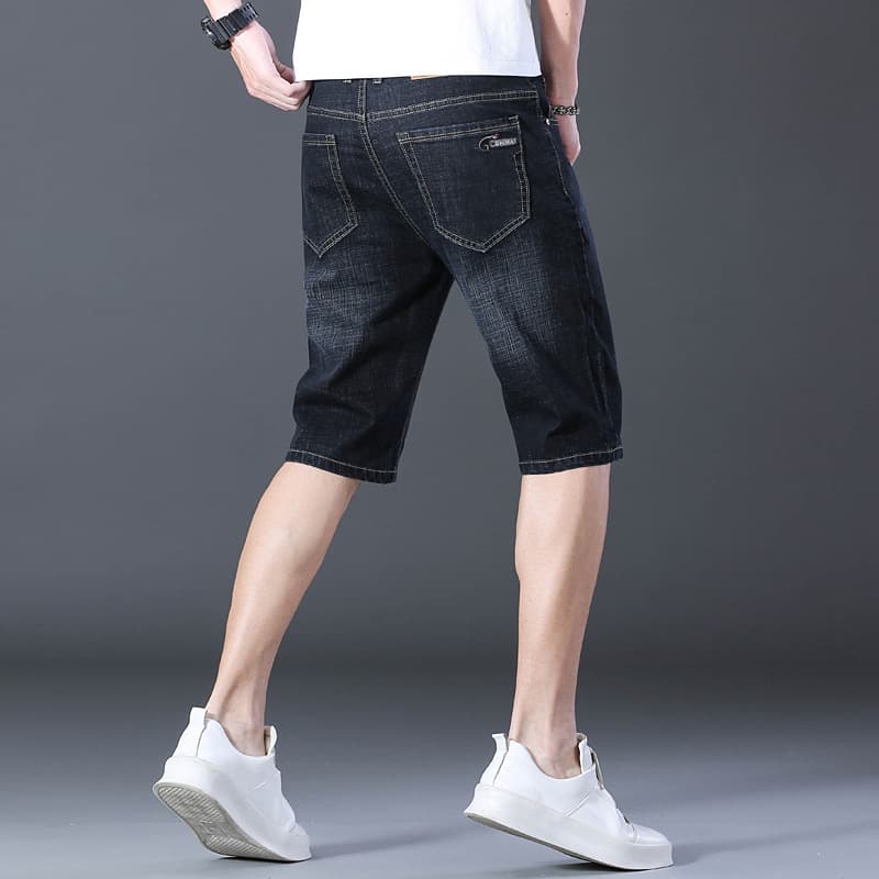 Summer thin trousers, denim skirt, shorts, loose straight fit, slim fit 4