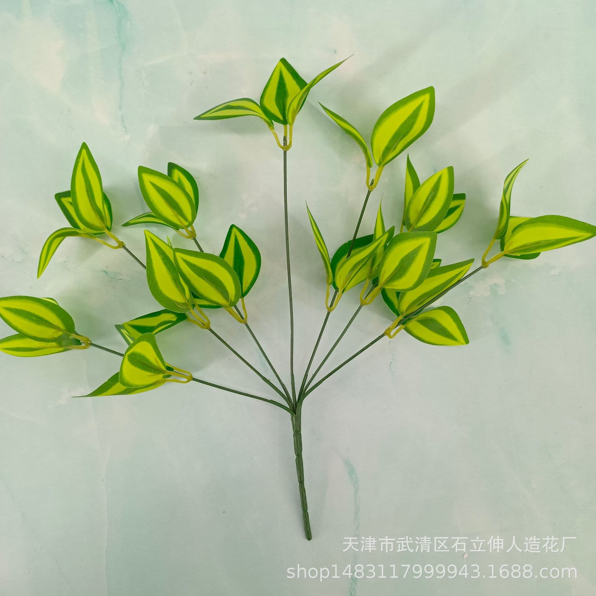 Simulation plant wall, green plant wall fern plant leaf wedding engineering hotel cloth scene home decoration plant flower 4