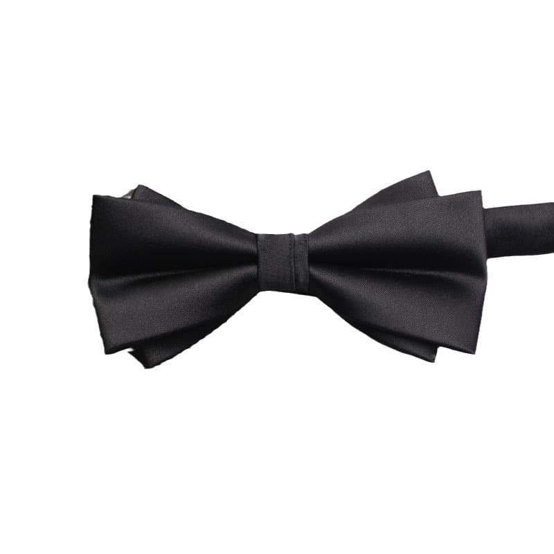 Men's summer black bow tie, city style, (Physicals) 5