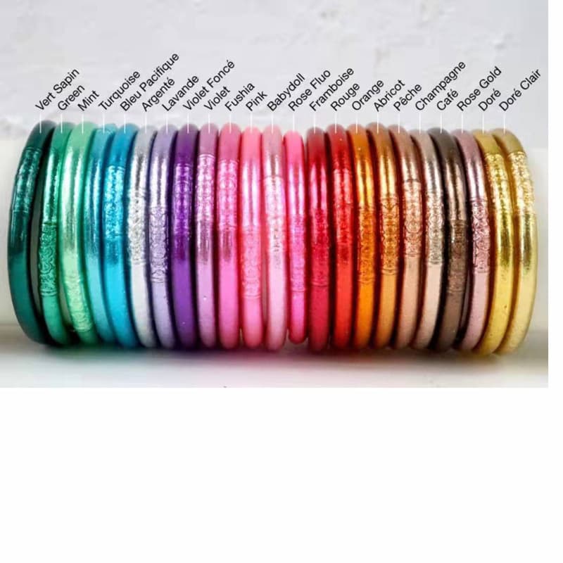(Cross-border trading), silicone brand shiny fashionable women's bracelet, European style 3