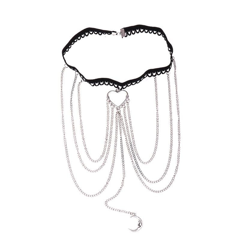 Sexy beach geometric leg strap pearl with tassels, European style, simple and elegant design 5