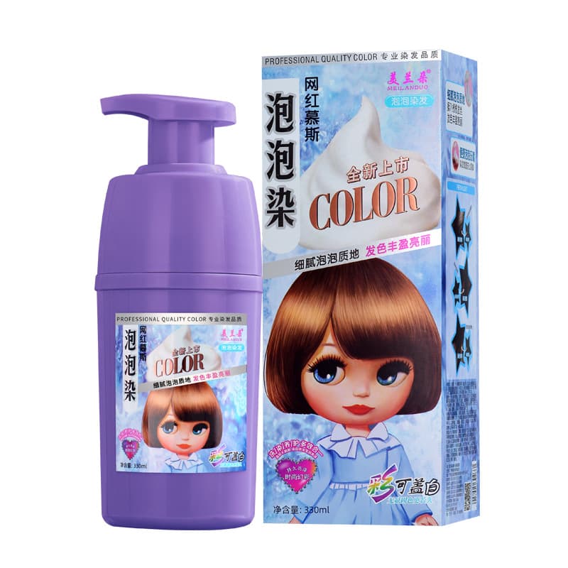 Mirando Hair Dyeing Mousse Bubble Dye - Easy One-Step Color 5