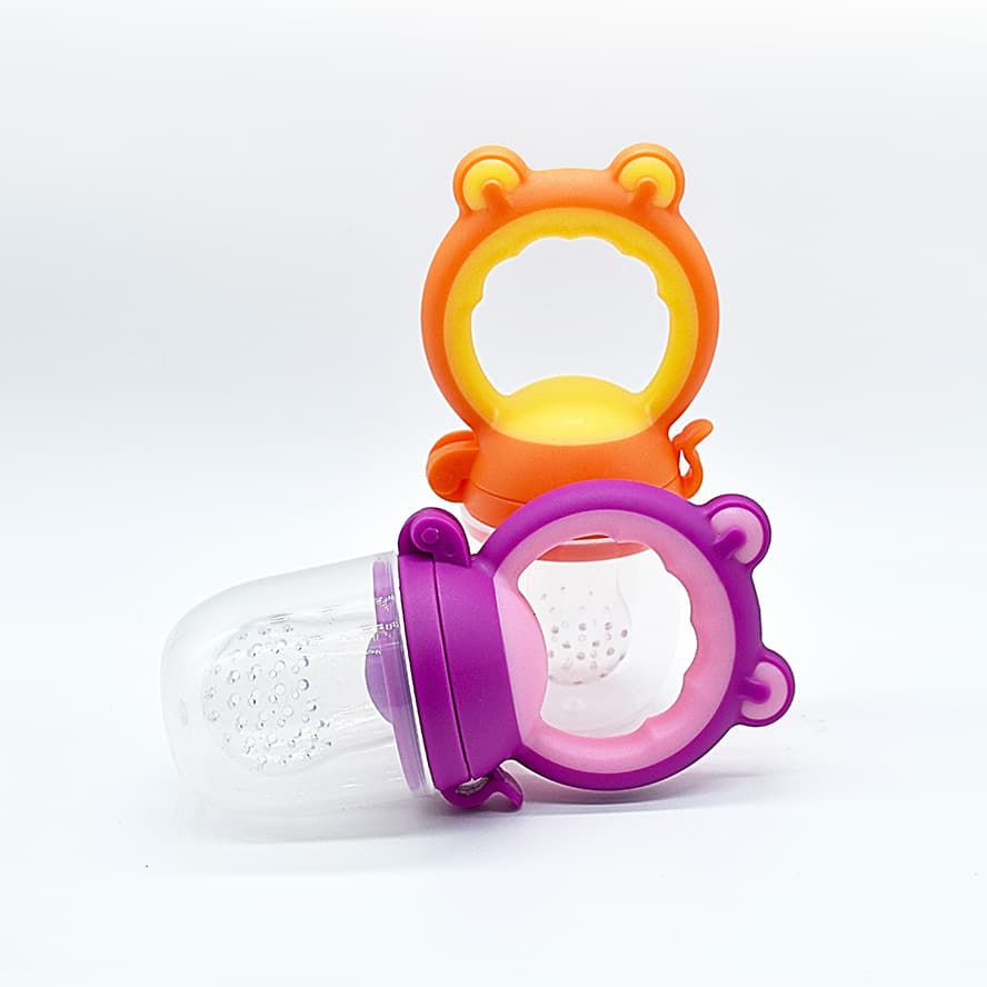 Children's nibbler, pacifier for fruits and vegetables, feeding bottle, 0-6 month 2