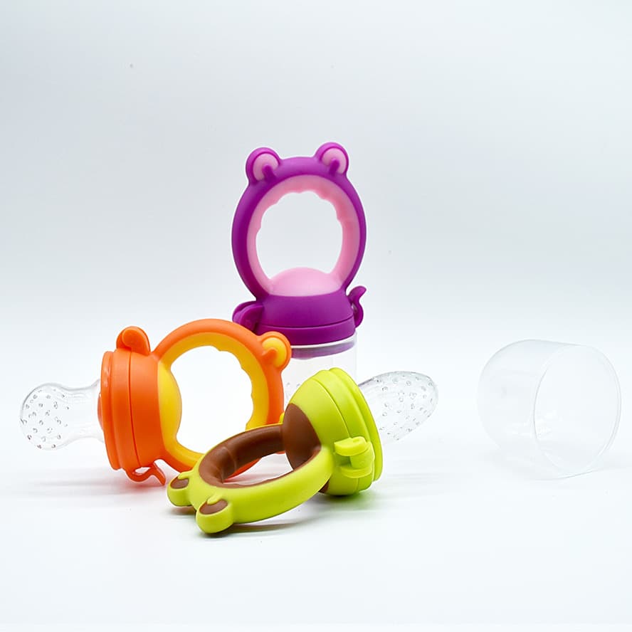 Children's nibbler, pacifier for fruits and vegetables, feeding bottle, 0-6 month 4
