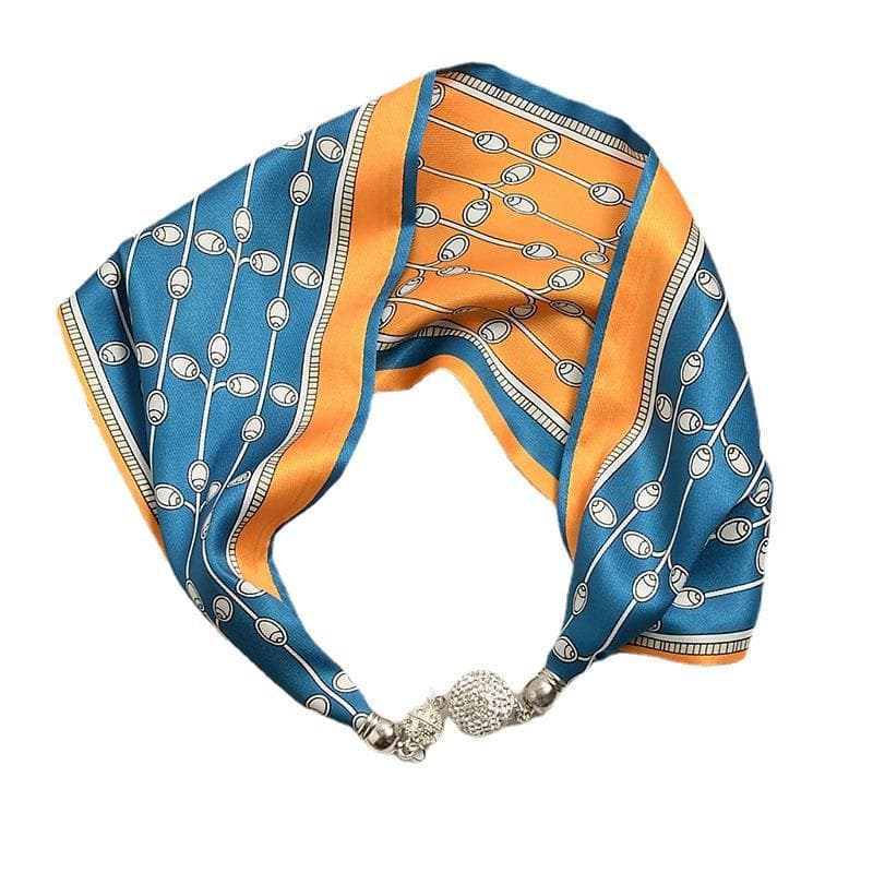 Bright Meteor Magnetic Straw Silk Scarf Necklace Study Season Explosion Decoration Machining Volatented Wholesale and Wholesale can be issued 5