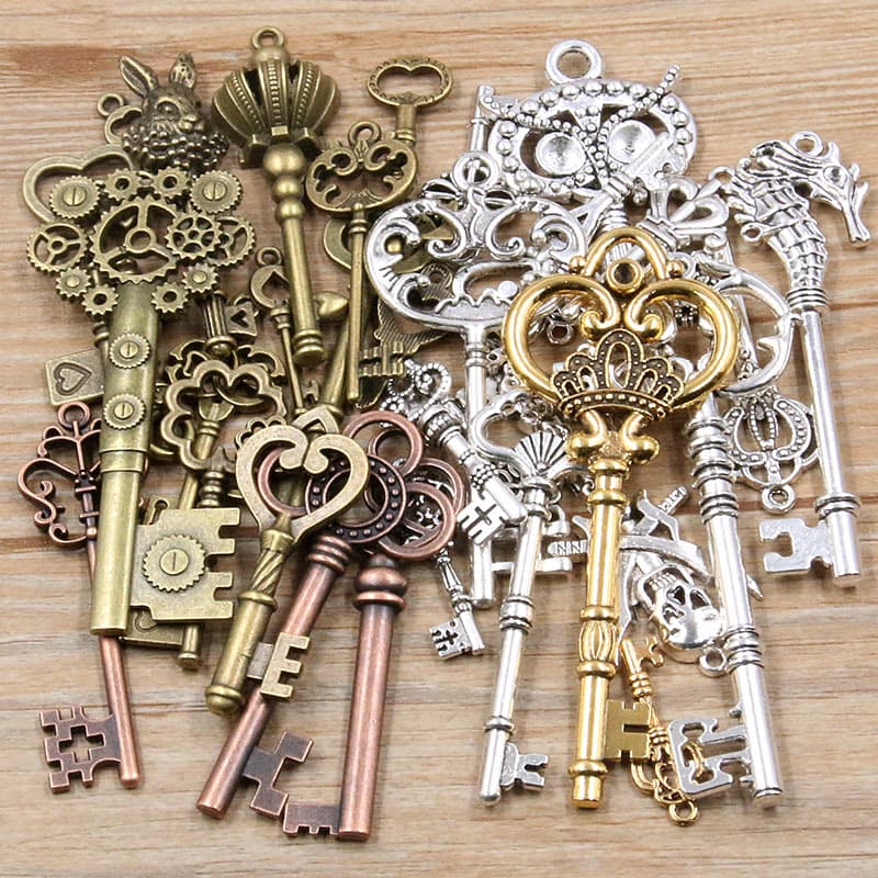 Accessory, accessories, pendant for keys, 10 colors, DIY, 30G, 50G, 100G, punk style 4