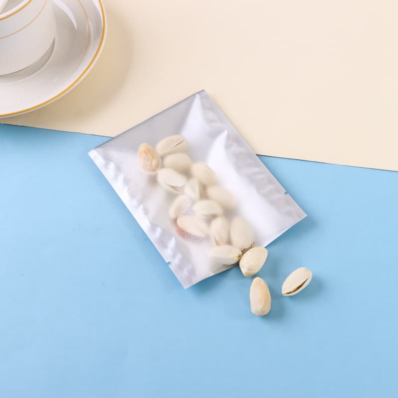 Spot aluminum foil bag yin and yang food bag candy packaging bag vacuum bag compressed bag semi -transparent flat pocket 4