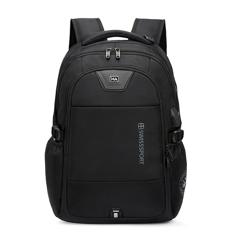 Travel backpack, school bag for students for leisure, men's shoulder bag, capacious laptop for traveling, Switzerland 2