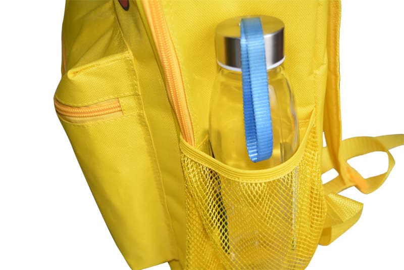 Yellow backpack for men and women, school bag for students, monster, children's bag, Pokemon 3