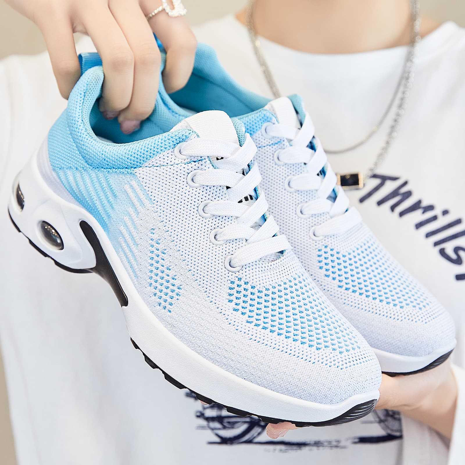 Shoes for women 2026 new foreign trade women's shoes fashion casual shoes women's cross-border running shoes shoes sports shoes for women