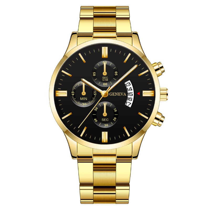 (Cross-border trading), calendar, steel belt, quartz watches, swiss watch, dial, men's watch 2