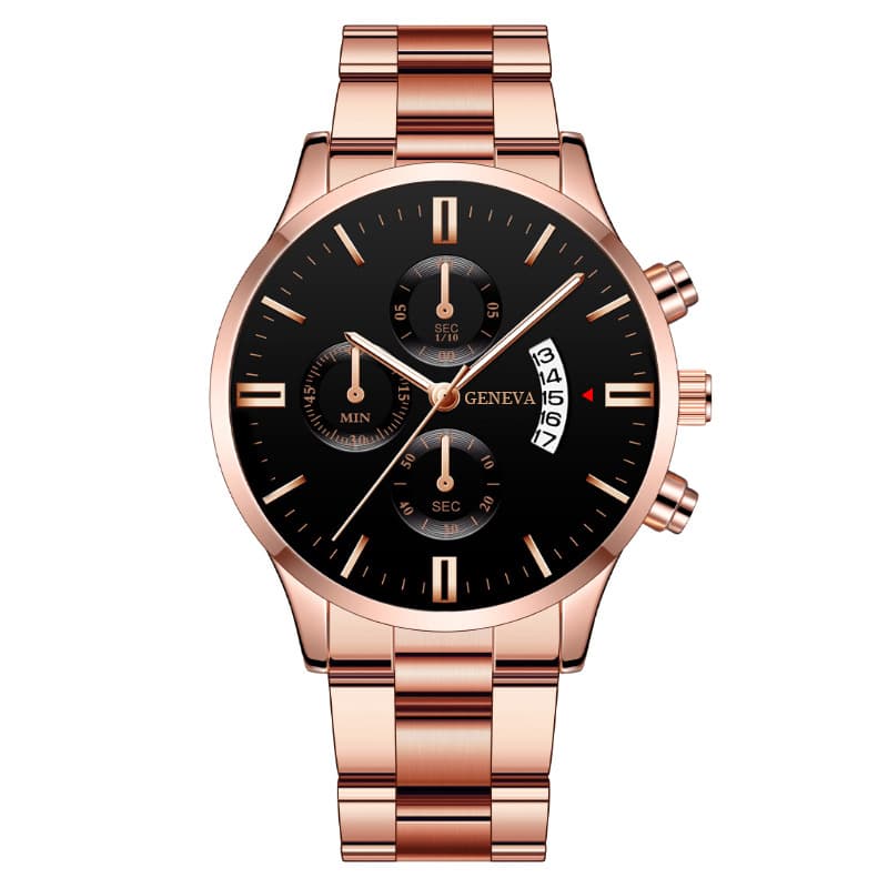 (Cross-border trading), calendar, steel belt, quartz watches, swiss watch, dial, men's watch 4