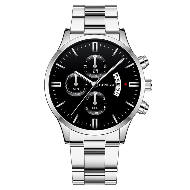 (Cross-border trading), calendar, steel belt, quartz watches, swiss watch, dial, men's watch 5