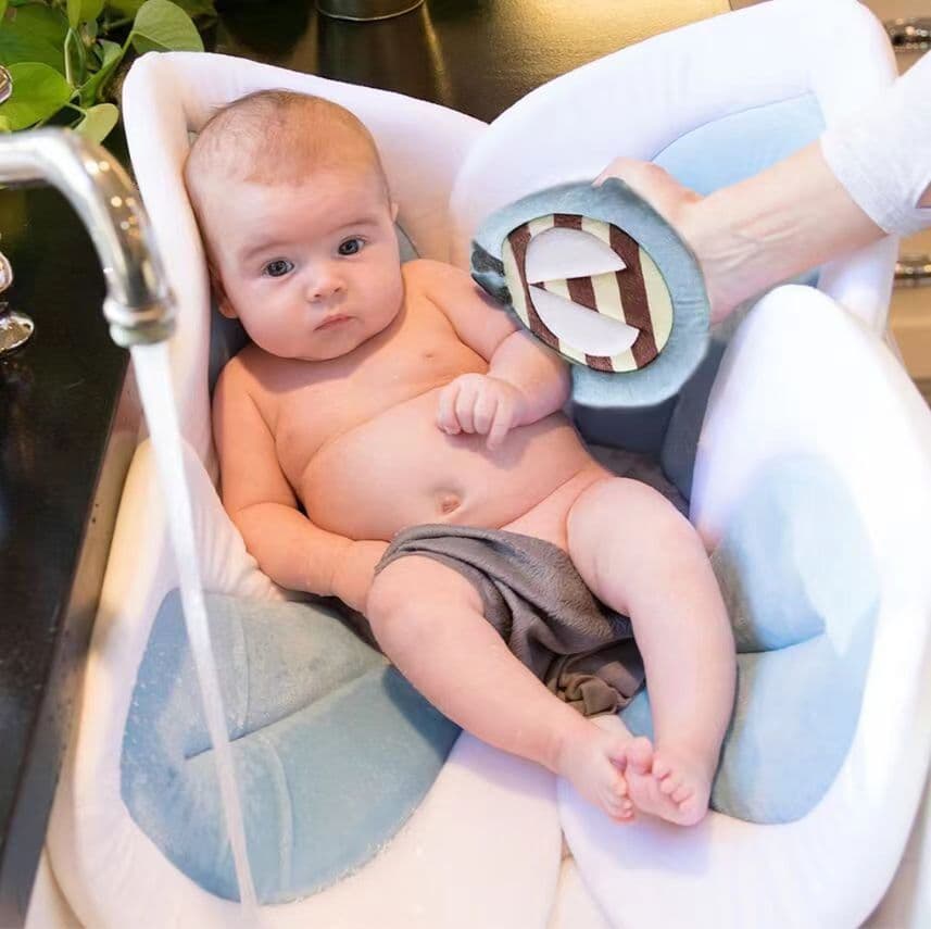 Bath mat, foldable baby hygiene product, tub, children's pillow 5
