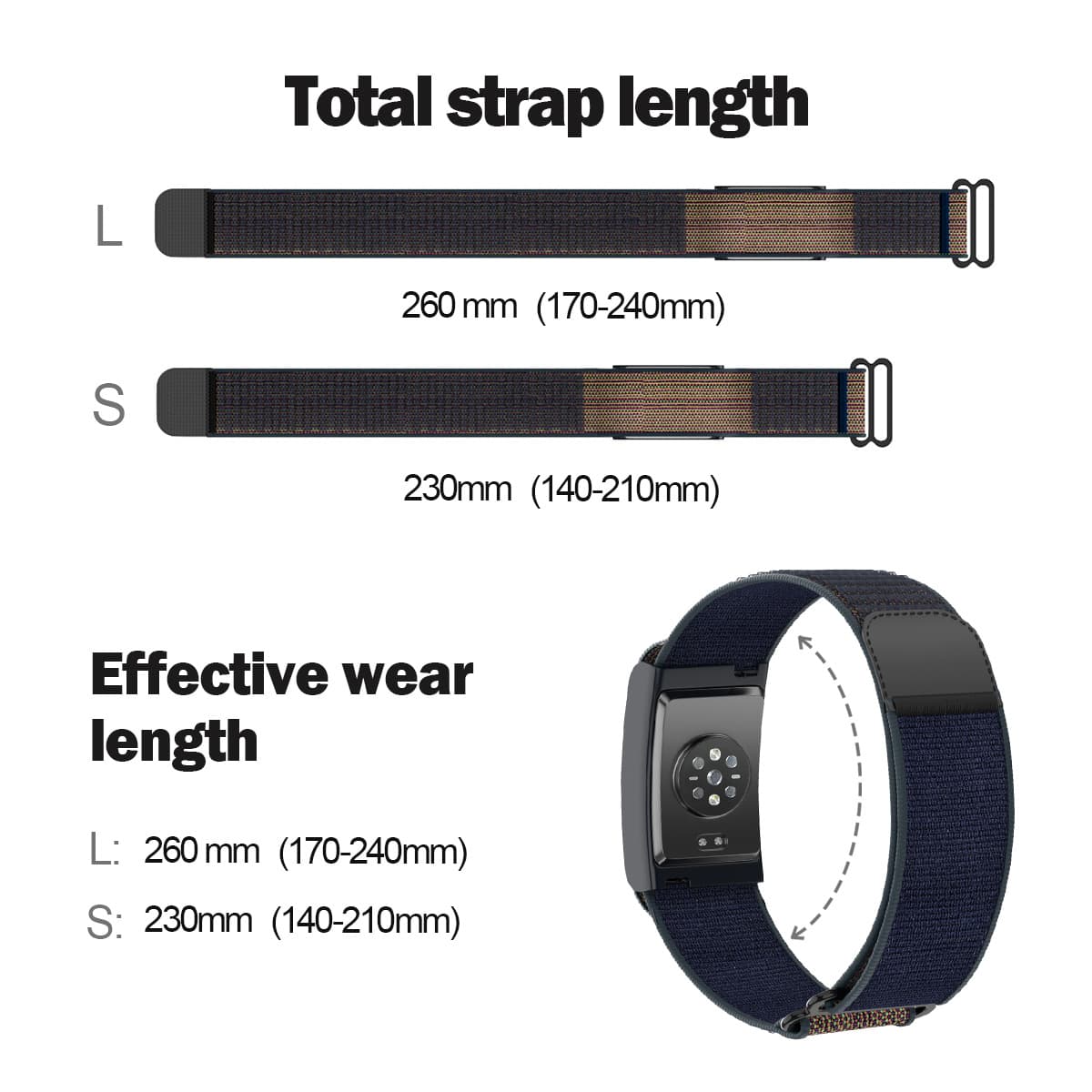 Suitable for Amazfit strap Huami Helio Strap nylon loop strap Huami watch strap official same style 4