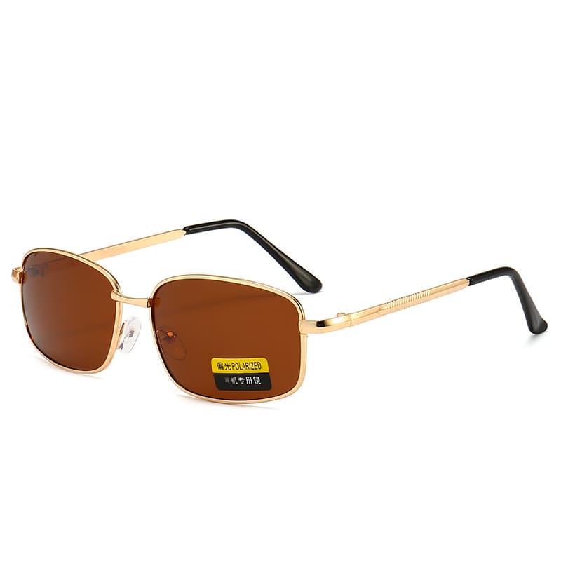 Fashionable sunglasses, brand glasses solar-powered to go out, metallic color 5