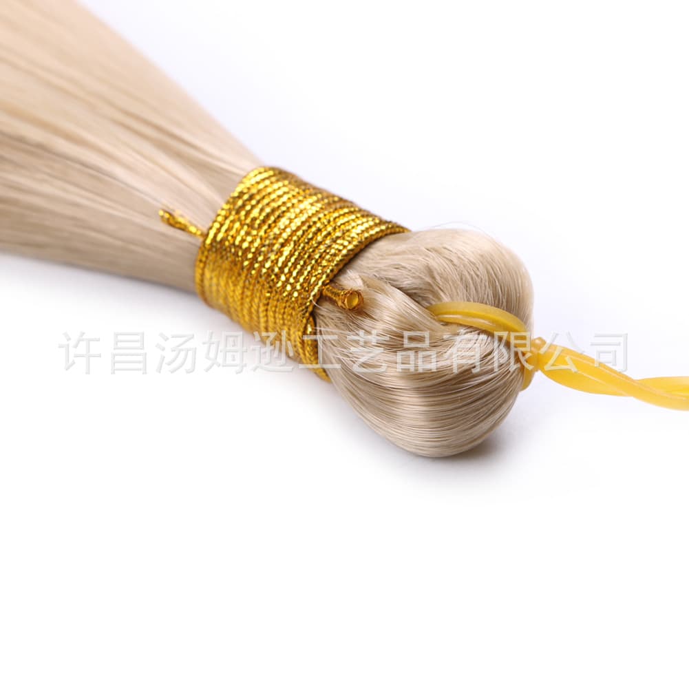 African straight hair holder straight bulk hair high -temperature syllable fibrous wig hair stitch hair handle 5