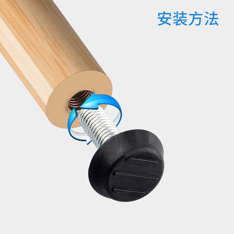 Furniture adjustment foot pad adjustment foot screw M6M8 three -line adjustment foot cabinet 4