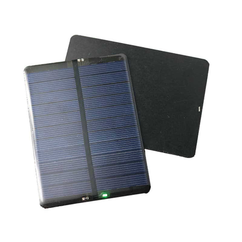 Lithium battery solar-powered, single crystal, 110×80mm, 5v, 7v, generating electricity 5