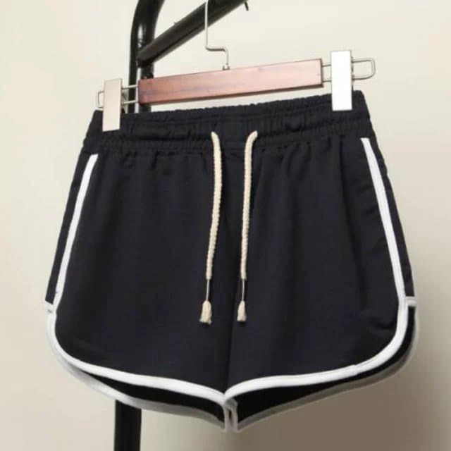 Sports shorts, quick dry trousers for leisure for yoga, mid rise, oversize, loose fit 4