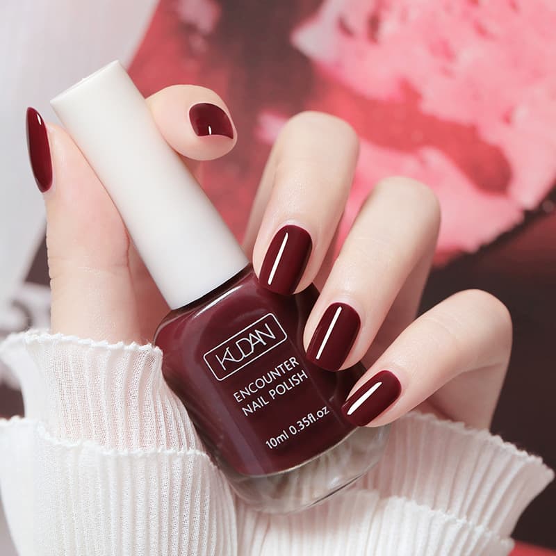 Fuchsia quick dry detachable nail polish water based, nail sequins for manicure, gel polish, no lamp dry, long-term effect 4