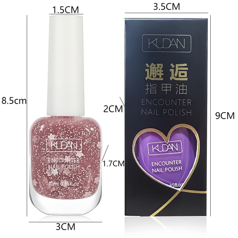 Fuchsia quick dry detachable nail polish water based, nail sequins for manicure, gel polish, no lamp dry, long-term effect 5