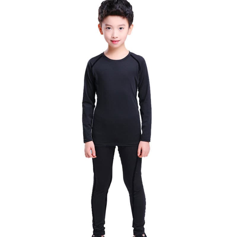 Children's base uniform for training, set, tight, children's clothing 4