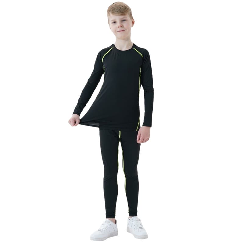 Children's base uniform for training, set, tight, children's clothing 5