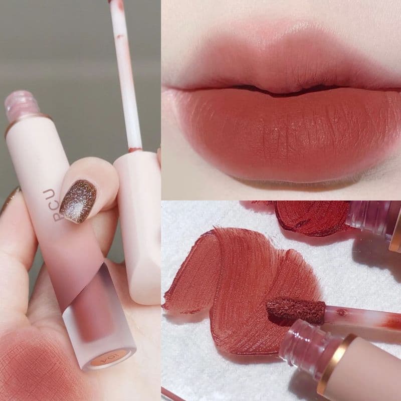 Lipstick, matte lip gloss, dye, translucent shading, does not fade 3