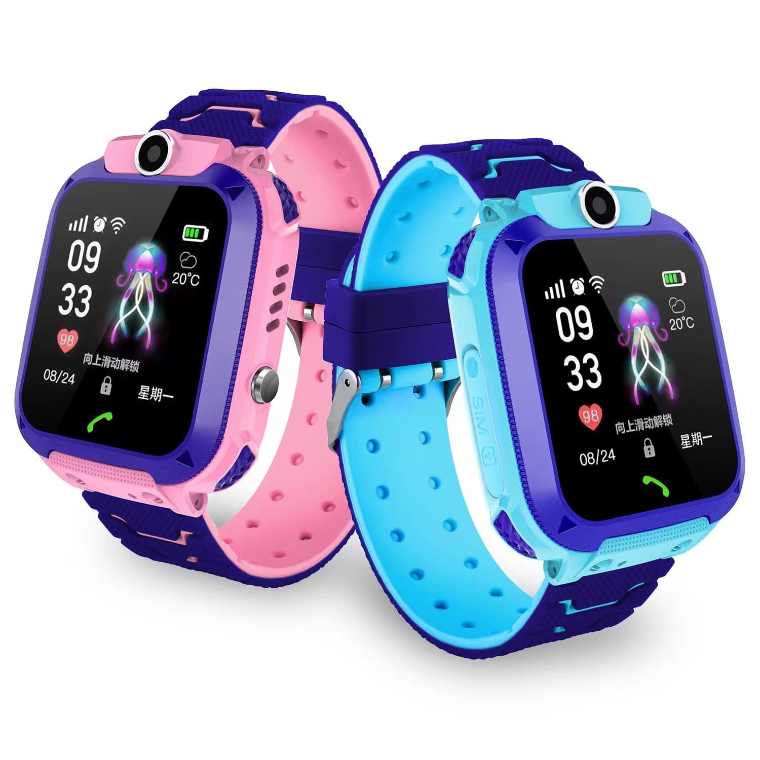 (Cross-border trading), smart waterproof electric children's watch, with synchronisation with phone 5