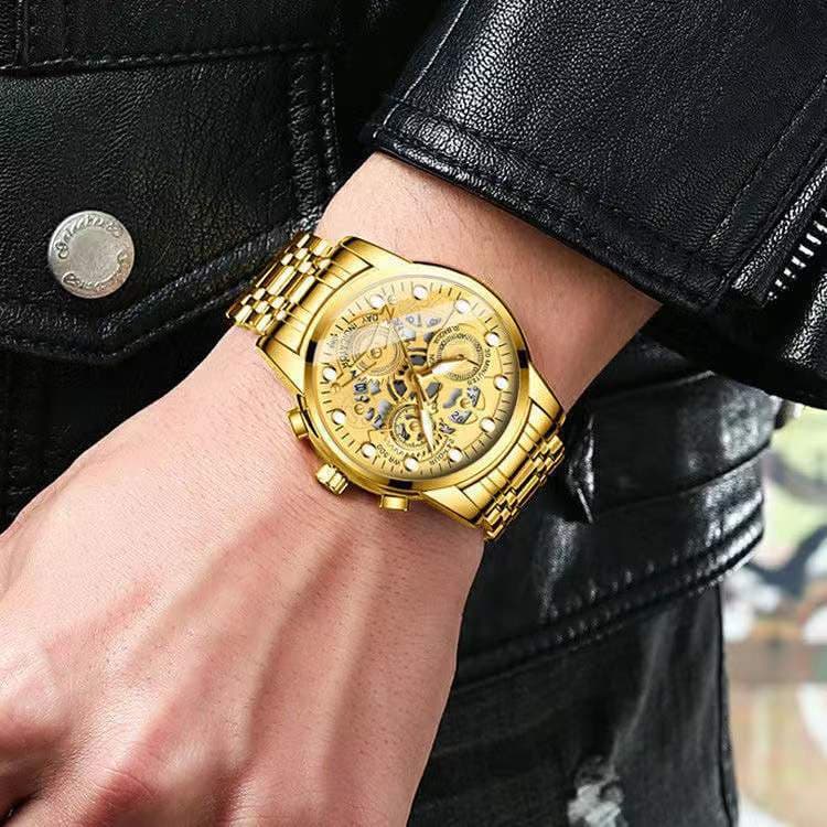 (Cross-border trading), shopee, swiss watch, waterproof quartz watches, fully automatic 4