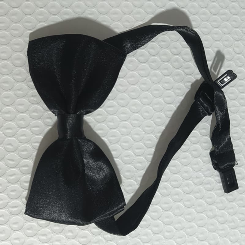 Men's business solid color wedding bow tie formal dress flower bow tie male groom groomsmen bow tie one piece drop shipping 2