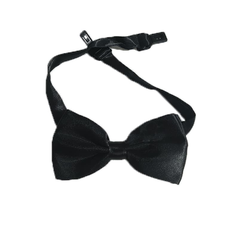 Men's business solid color wedding bow tie formal dress flower bow tie male groom groomsmen bow tie one piece drop shipping