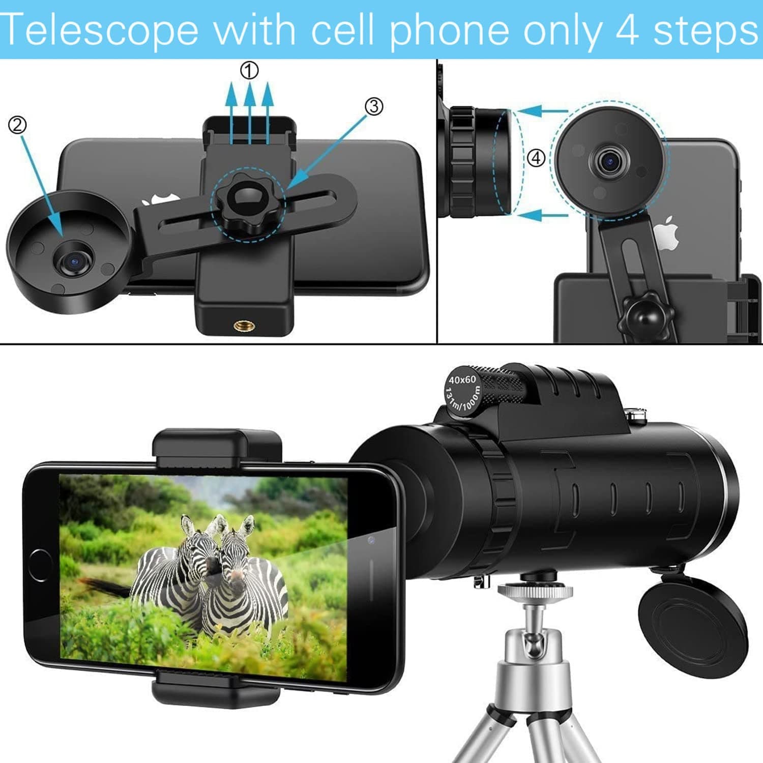 (Cross-border trading), travel handheld telescope, 40x 4