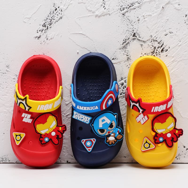 Children's non-slip cartoon beach slippers 2