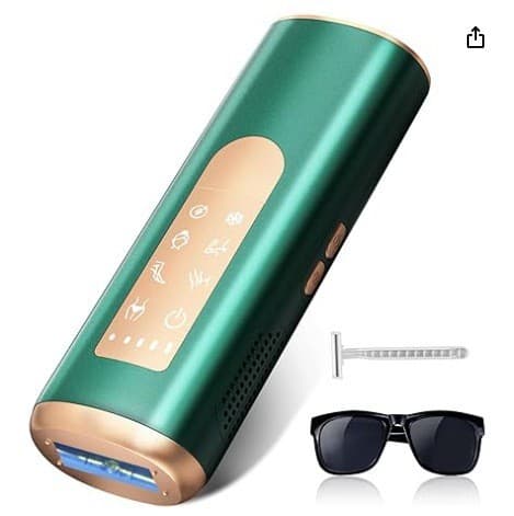 New electric laser hair removal instrument ice-sensitive photon whitening beauty instrument household freezing point painless hair removal instrument 1