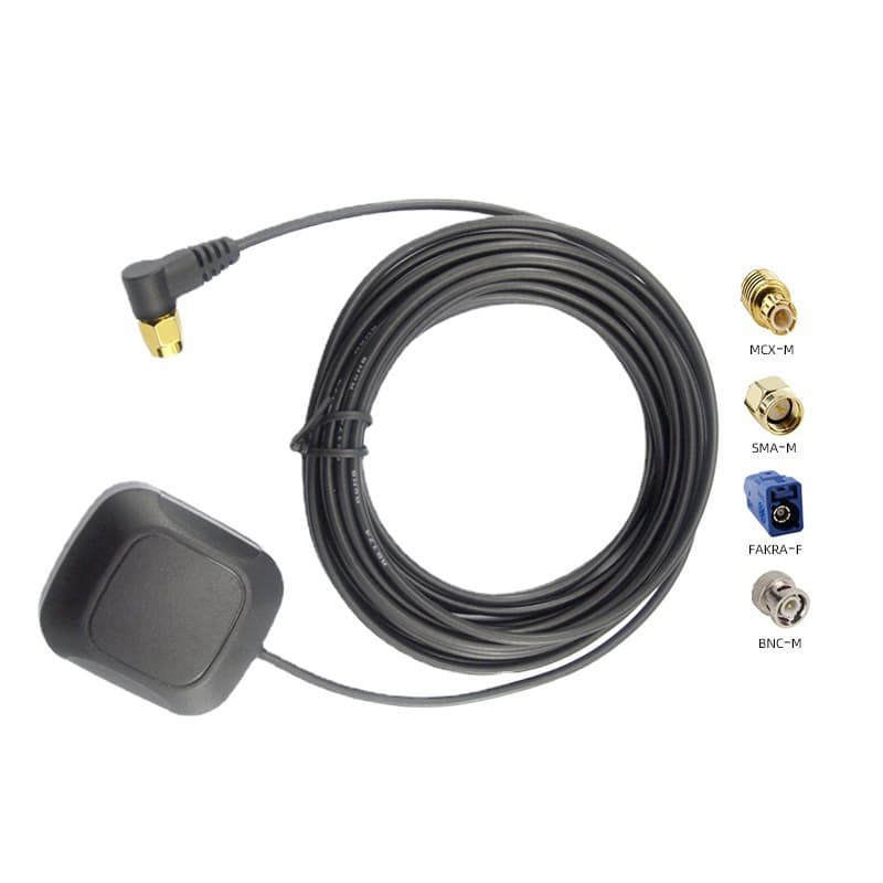 Gps+BD antenna dual-mode active satellite positioning antenna car navigation dual-mode high gain multiple connectors 5