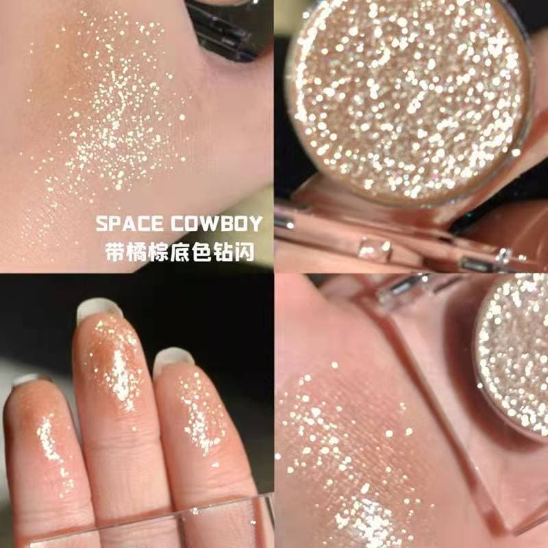 Ershiqi Niu Lai Weaving Women's Monumerized Eye Shadow Pearl Light Powder Bright Highlight Super Eye Shadow 2