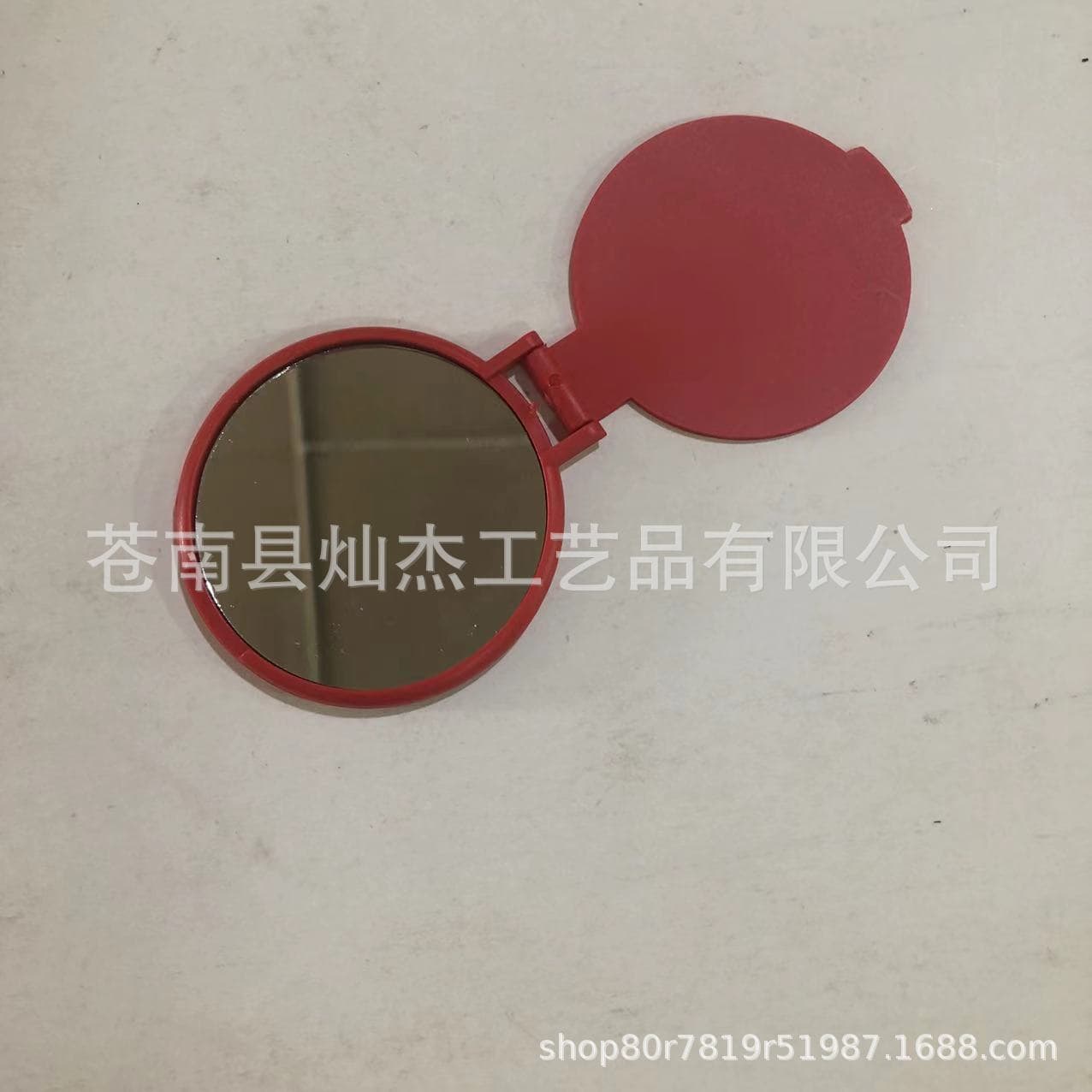 Small round folding mirror, Birthday gift 5