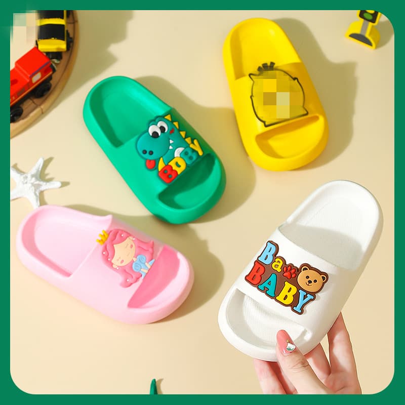 (Wholesale), children's summer cartoon indoor non-slip slippers for boys, soft sole, suitable for outdoor wear 2