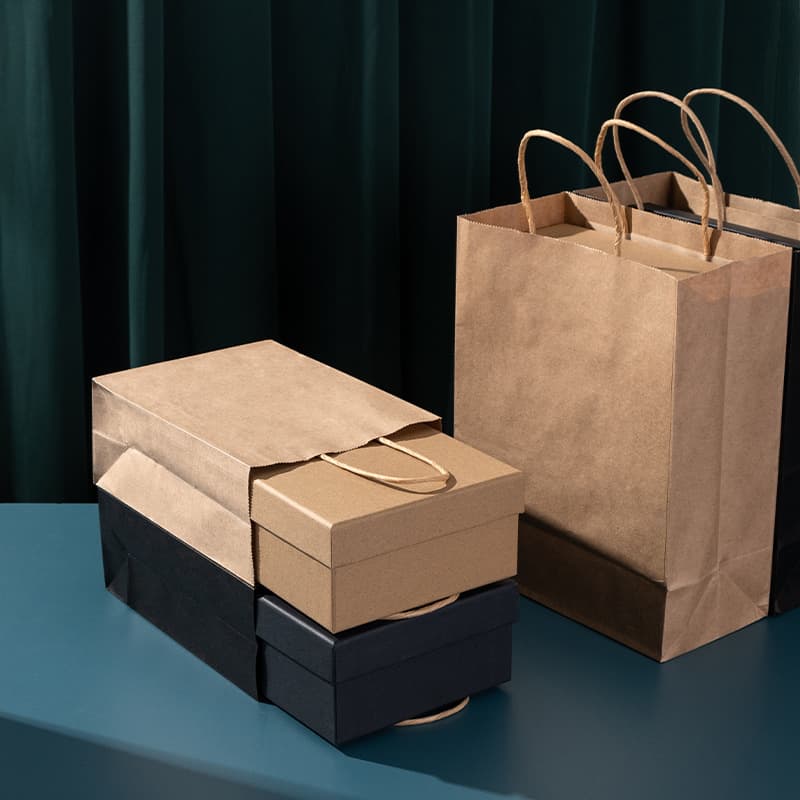 Rectangular box, leather linen bag, Birthday gift, (Physicals), with your logo imprint 3